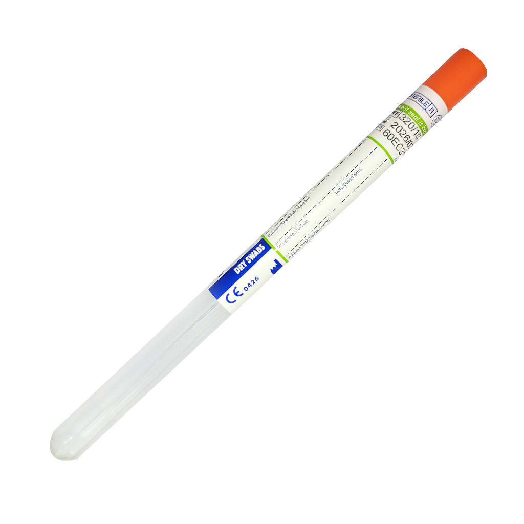 Аплікатор MICROBIOTECH стерил. в пробірці, алюміній+вата 320/10